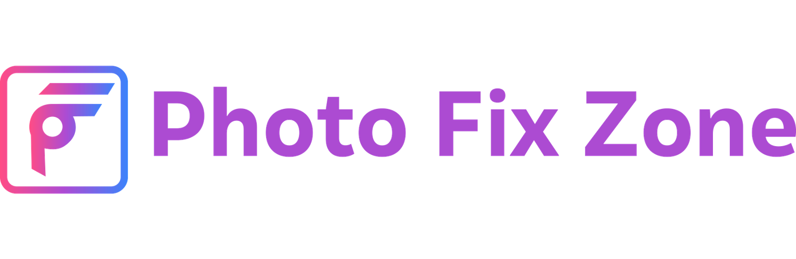 Photo Fix zone logo