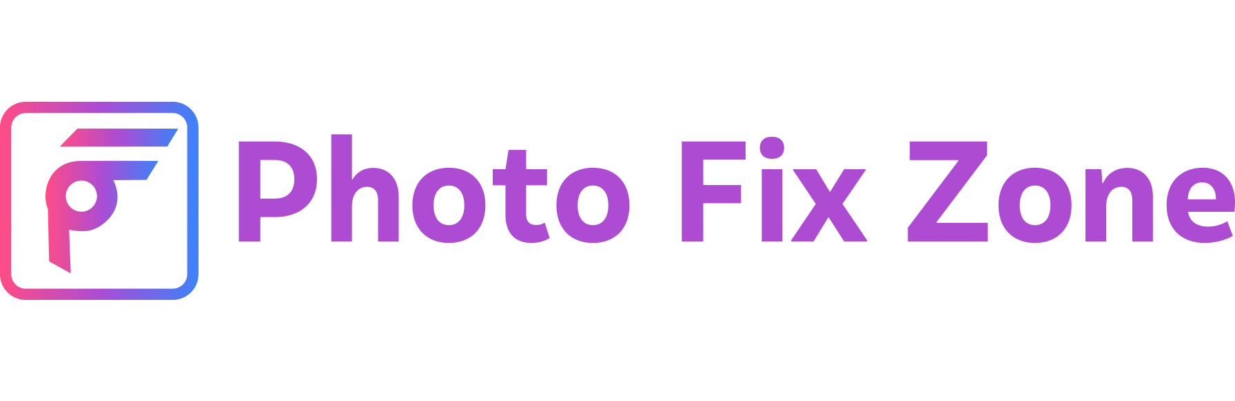 Photo Fix zone logo